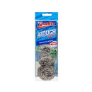 Spontex Tough Scourer 4's <br> Pack size: 12 x 4's <br> Product code: 496853