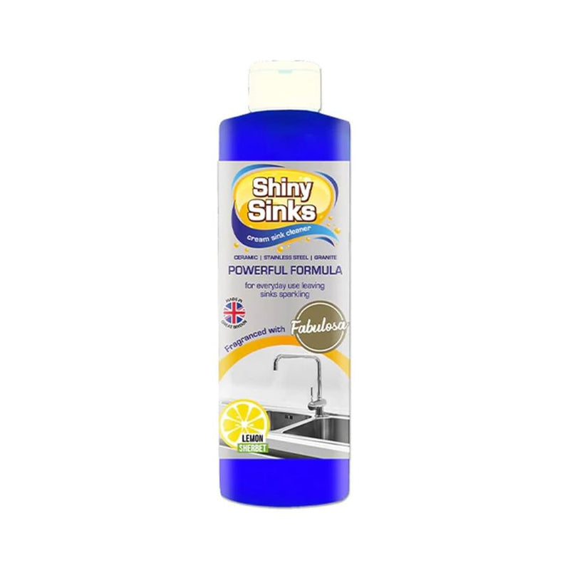 Shiny Sinks Lemon Sherbet 250ml <br> Pack Size: 12 x 250ml <br> Product code: 503156