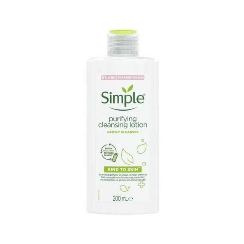 Simple Purifying Cleansing Lotion 200ml <br> Pack size: 6 x 200ml <br> Product code: 226490