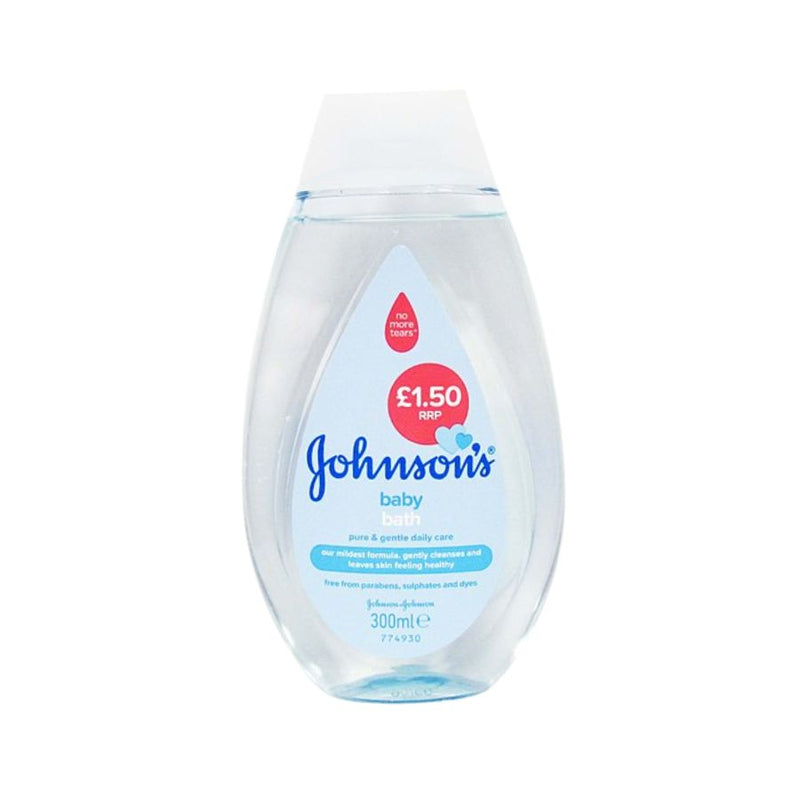 Johnson's Baby Bath 300ml (PM £1.50) <br> Pack size: 6 x 300ml <br> Product code: 401114