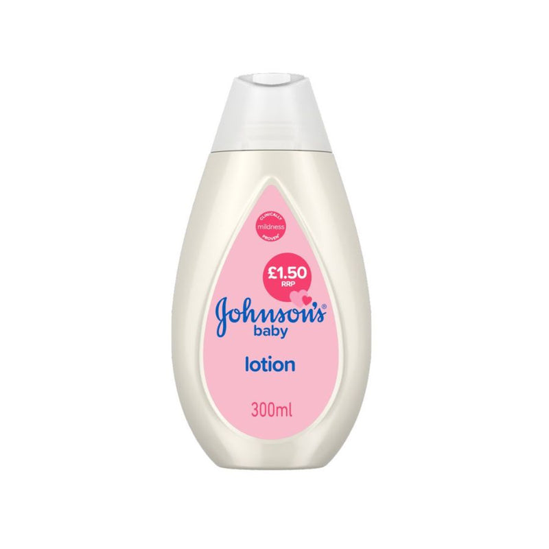 Johnson's Baby Lotion 300ml (PM £1.50) <br> Pack size: 6 x 300ml <br> Product code: 401563