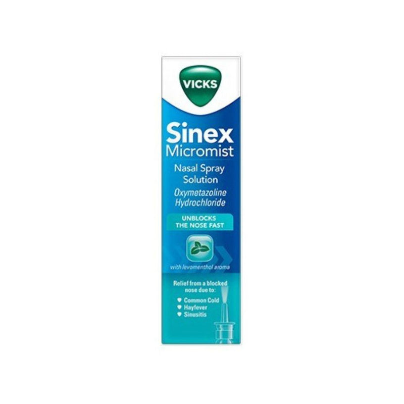 Vicks Micromist Nasal Spray 15Ml <br> Pack size: 8 x 15ml <br> Product code: 197105