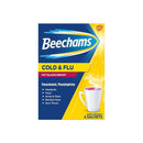 Beechams Cold & Flu Blackcurrant 5's <br> Pack size: 6 x 5s <br> Product code: 191134