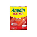 Anadin Extra Caplets 12's <br> Pack size: 12 x 12s <br> Product code: 171200