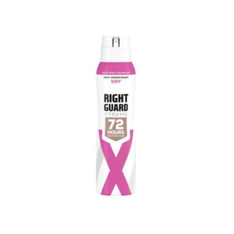 Right Guard Antiperspirant 150ml Women Xtreme Dry <br> Pack size: 6 x 150ml <br> Product code: 274802