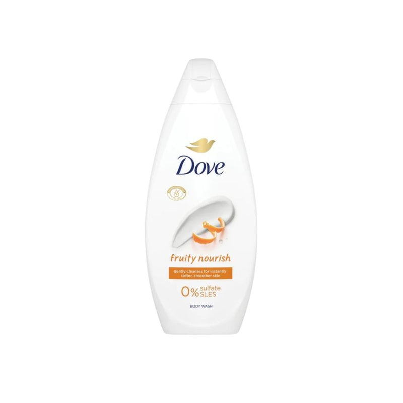 Dove Bodywash 225ml Fruity Nourish<br> Pack Size: 6 x 225ml <br> Product code: 312781