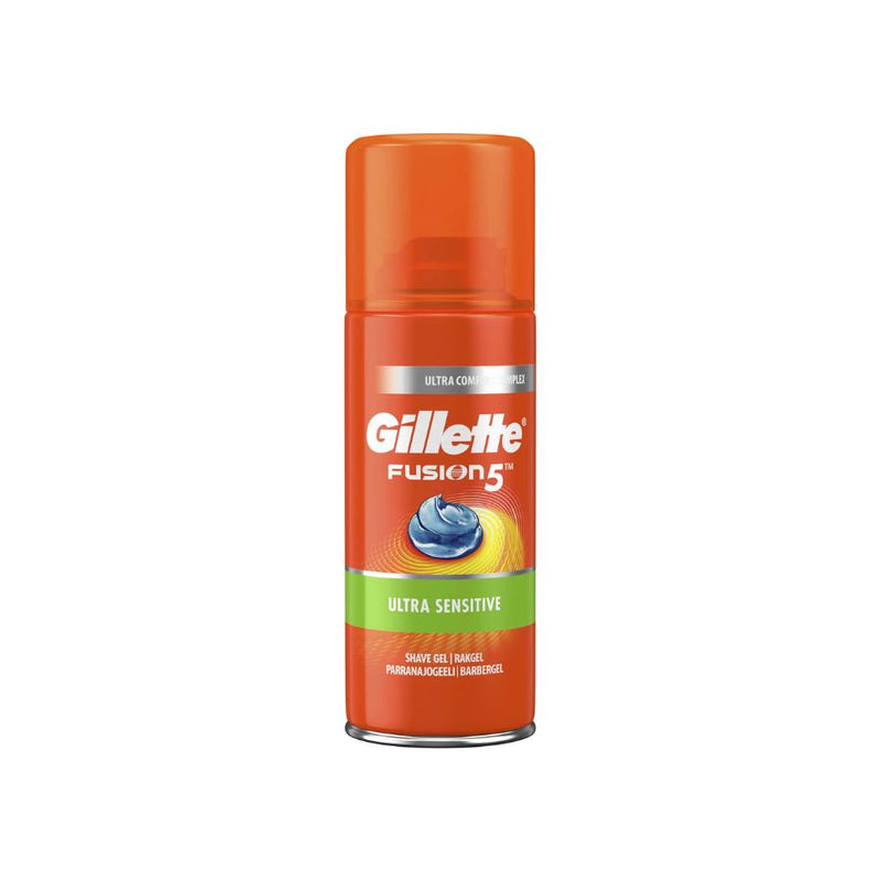 Gillete Fusion Shave Gel 75ml Ultra Sensitive <br> Pack size: 6 x 75ml <br> Product code: 263830