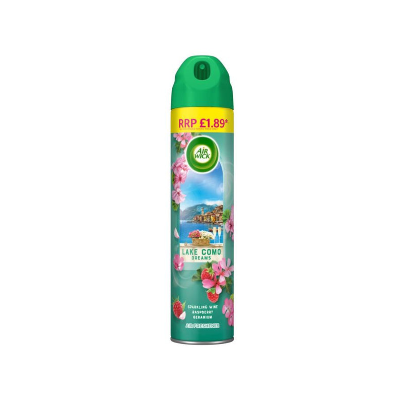 Air Wick Air Freshener Lake Como 300ml PM£1.89 <br> Pack size: 6 x 300ml <br> Product code: 545547