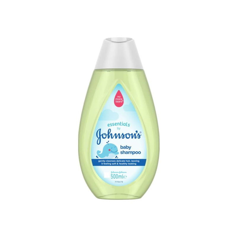 Johnson's Essentials Baby Shampoo 500ml <br> Pack size: 6 x 500ml <br> Product code: 402482