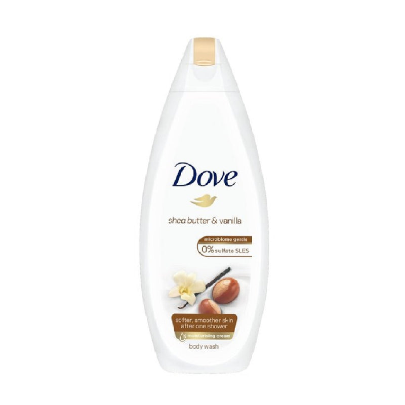 Dove Bodywash 250ml Pampering Shea Butter and Vanilla <br> Pack size: 6 x 250ml <br> Product code: 312884